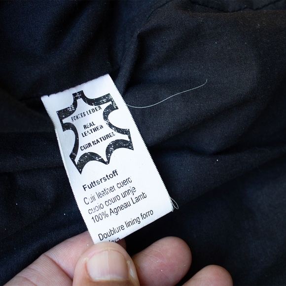 Leather Bomber - Picture 4 of 6